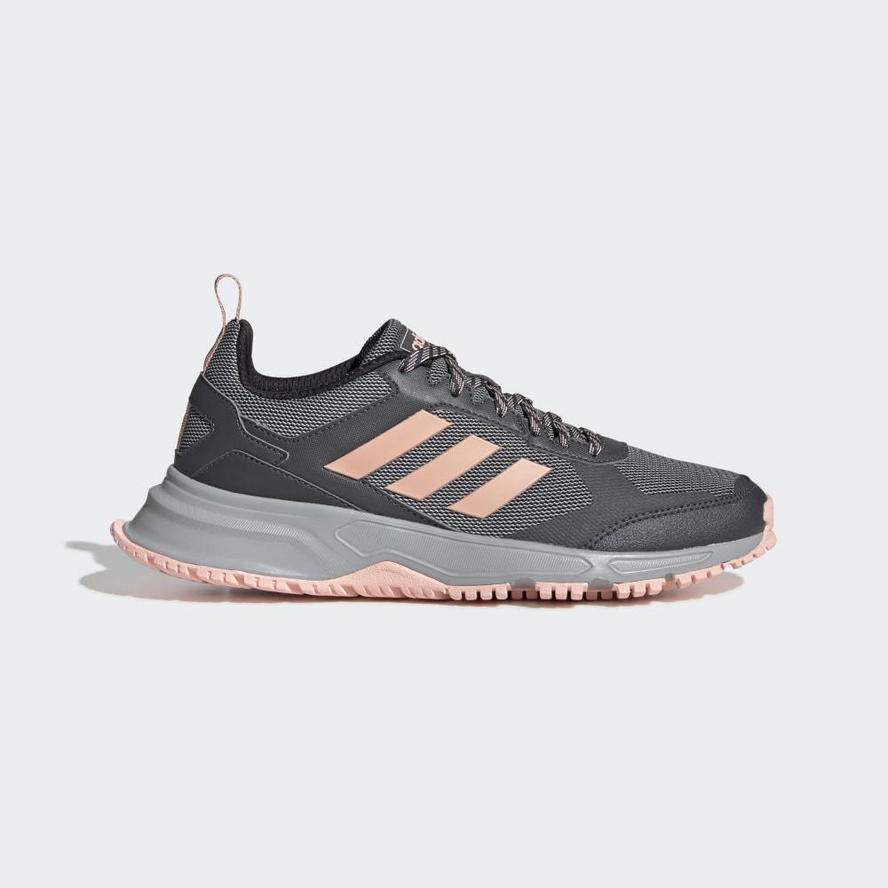 Adidasi Alergare Adidas Rockadia Trail 3 Dama Romania - Gri/Roz/Gri EG2523